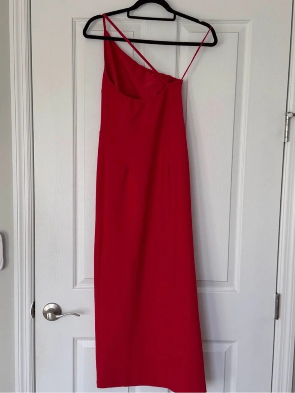 ABERCROMBIE & FITCH Red Maxi Dress Women’s size Small